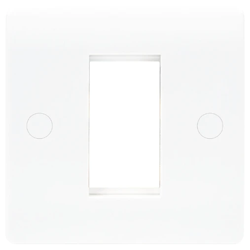 Newlec Blanking Plate 1 Gang Data Plate 1 Module