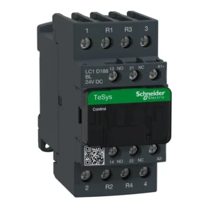 Schneider Electric Tesys D Contactor 4P (2 NO + 2 NC) AC-1 <= 440V 32A 24V DC Coil