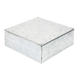 Greenbrook Adaptable Box Plain Sides 300X300X100mm Galvanised