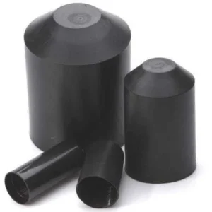 Cablecraft 75mm Black Heatshrink End Caps -