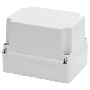 Gewiss Junction Box Smooth Walls Deep Screwed Lid 380X300X180mm Grey Ral