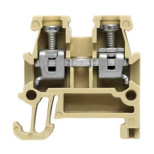 Weidmuller Terminal 24-16AWG Polyamide 66 3g 5.1x24x24.8mm Beige/Yellow