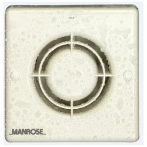 Manrose Fan Wall/Ceiling Bathroom Electronic Timer & Transformer