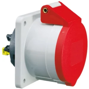 CEENorm Socket Strut Panel 3P+E IP44 16A 415V 75X75mm Quick Connect