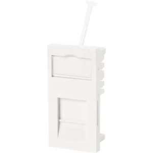 Newlec Euro Data Network Module CAT5e 25 x 50mm White
