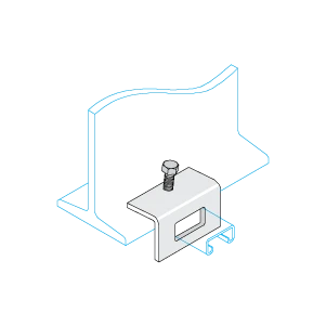 Unistrut Angle Beamclamp 70mm Hg