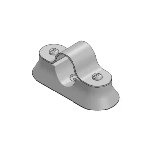 Metpro Steel Galvanized Hospital Saddle 20mm