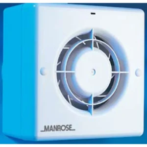 Manrose Fan Centrifugal PIR Sensor Control 100mm 4In