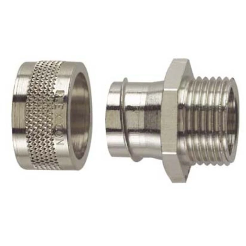 Flexicon Connector Male Thread For FSU/FNU/Lfhu 16mm Brass