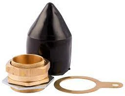 SWA Gland Pack Premier Indoor Cable 63mm S Brass Shroud/Earth Tag/Locknut