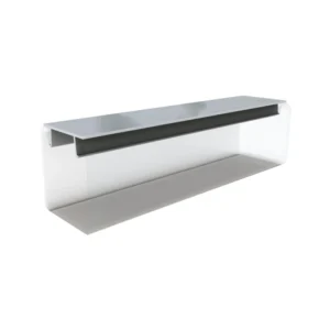 Unitrunk Cover Strip Steel Pre-Galvanised 3m