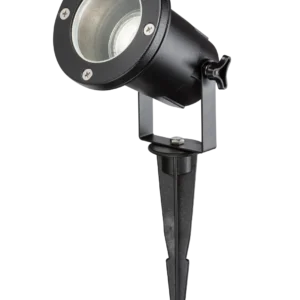 Knightsbridge MLA 230V IP65 GU10 Ground Spike - Black