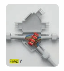 GH Lucas Cable Joint Pre-Filled Up To 3 Core 4 IP68/69K 110X72X25mm G