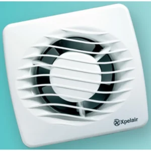 Xpelair Fan Toilet/Bathroom Timer Lv100Hta 100mm 12V White