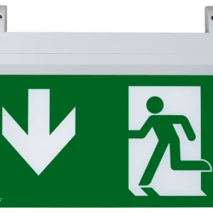 Robus SWISS 1.5W Maintained Emergency Exit Blade Light, Standard,