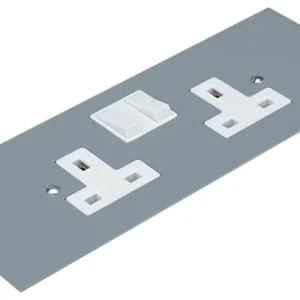 Marshall-Tufflex MT 2G Switched Socket 3Comp CE 13A