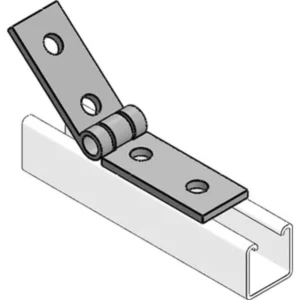 Metpro Angle Bracket 2 Hole BZP