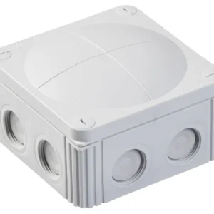 Wiska Junction Box Combi 607/5 IP68 Set Insulated Gel 110X110X66mm Grey Poly