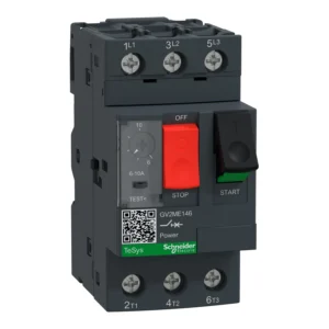 Schneider Electric Tesys GV2 Circuit Breaker Thermal-Magnetic 6-10A Lugs-Ring Terminals