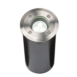 Knightsbridge MLA IP67 230V Stainless Steel Ground Light Long Body