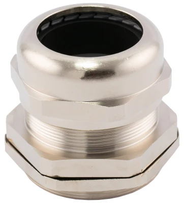 SWA Cable Gland EMC IP68 Locknut 63mm Nickel Plated Brass