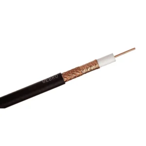 Webro Black PVC Digital Satellite Foam FilLED Cable 1-Core