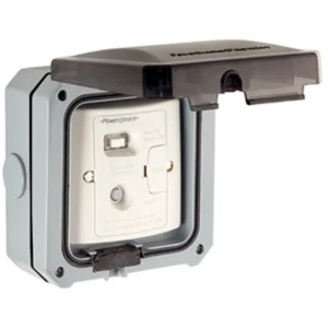 Greenbrook Connection Unit Protekt Weatherproof RCD Fused IP66