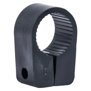 Newlec Fixing Cleat Armoured Cable 25.4mm No10 Polyethylene Black