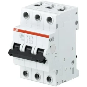 ABB S203-C80 Miniature Circuit Breaker - 3P - C - 80 A
