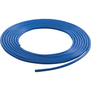 Newlec Cable Sleeving 4mm PVC Blue [Pack=100m]