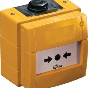 Apollo Fire Detectors Conv Waterproof M-Call Point Without LED Yellow