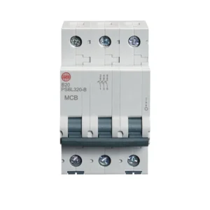 Wylex 20A Three Pole MCB B Curve 10kA