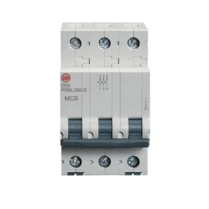 Wylex 50A Three pole MCB D curve 10kA