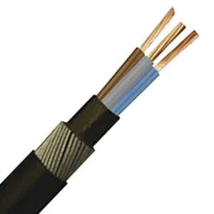 Newlec NL6943LSH 2.5mm² Black XLPE/SWA/Basec Armoured Cable 3-Core