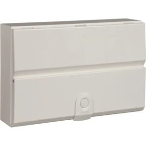 Hager Enclosure 16 Module Din Rail White Steel