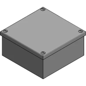 Metpro 9x6x4 ADAPTABLE BOX PLAIN - GALV