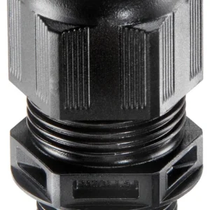 Wiska Cable Gland Eskv-L 16 Long Threaded M16 Black Polyamide IP69 Ip