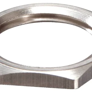 Wiska Locknut Emmu 75 M75 Brass Nickel Plated