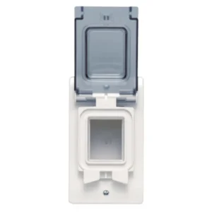 MK Electric Housing & Cover PVC-U White for MCB/RCD