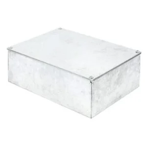 Greenbrook Adaptable Box Plain Sides 300X225X75mm Galvanised