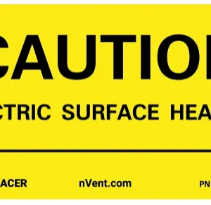 nVent Pyrotenax Raychem Warning Label