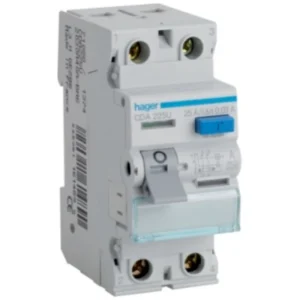 Hager RCCB DP Class A 16A 10Ma