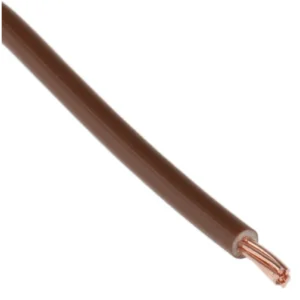 Prysmian 6491X 25.0mm Brown PVC Basec Cable 1-Core 50m