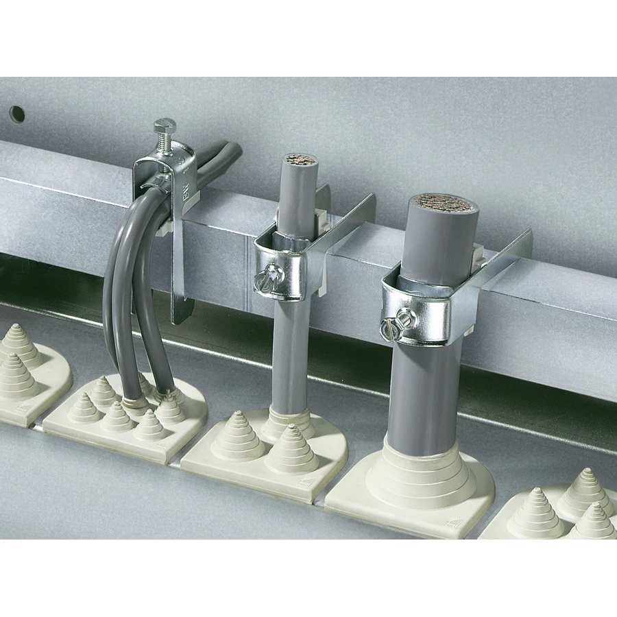 Rittal SZ Cable clamp, for cable clamp rail, for cables Ø 18-22 mm - Image 2