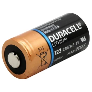 Duracell 3V Lithium Manganese Dioxide Battery 17 x 11 x 34.5 mm