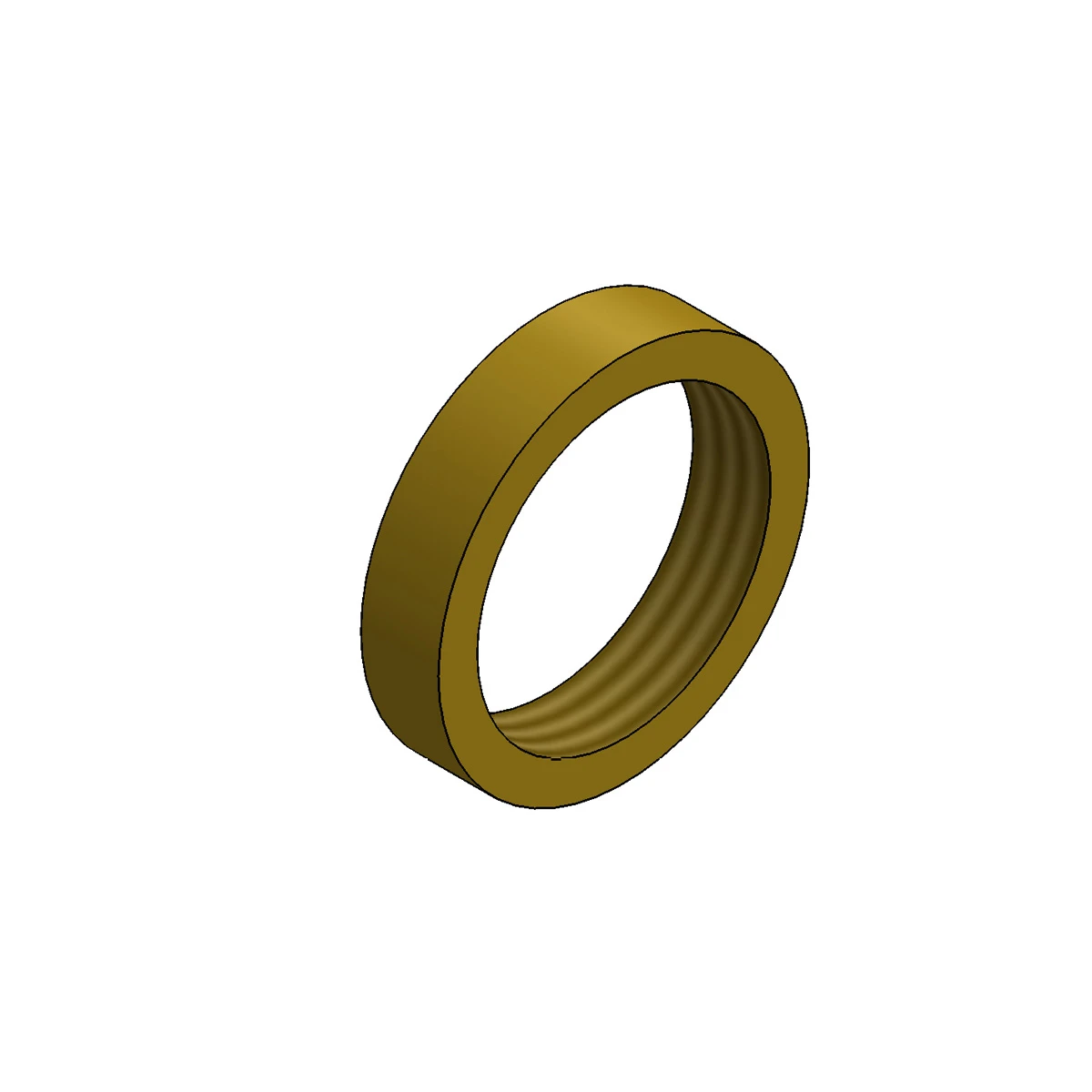 Metpro Brass Female Bush 32mm - Image 3