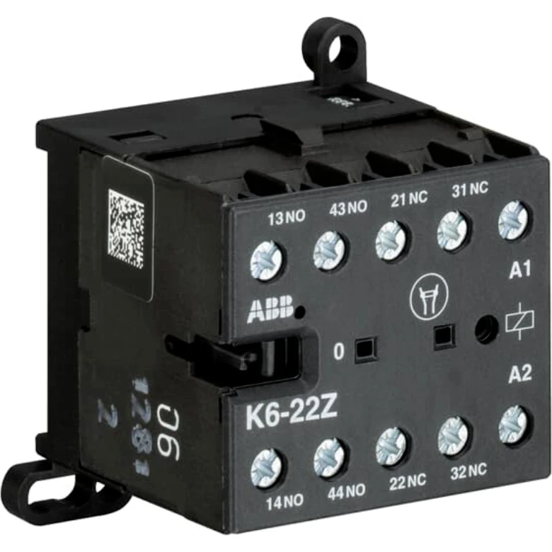 ABB K6-22Z-80 Mini Contactor Relay 220-240V 40-450Hz - Image 2