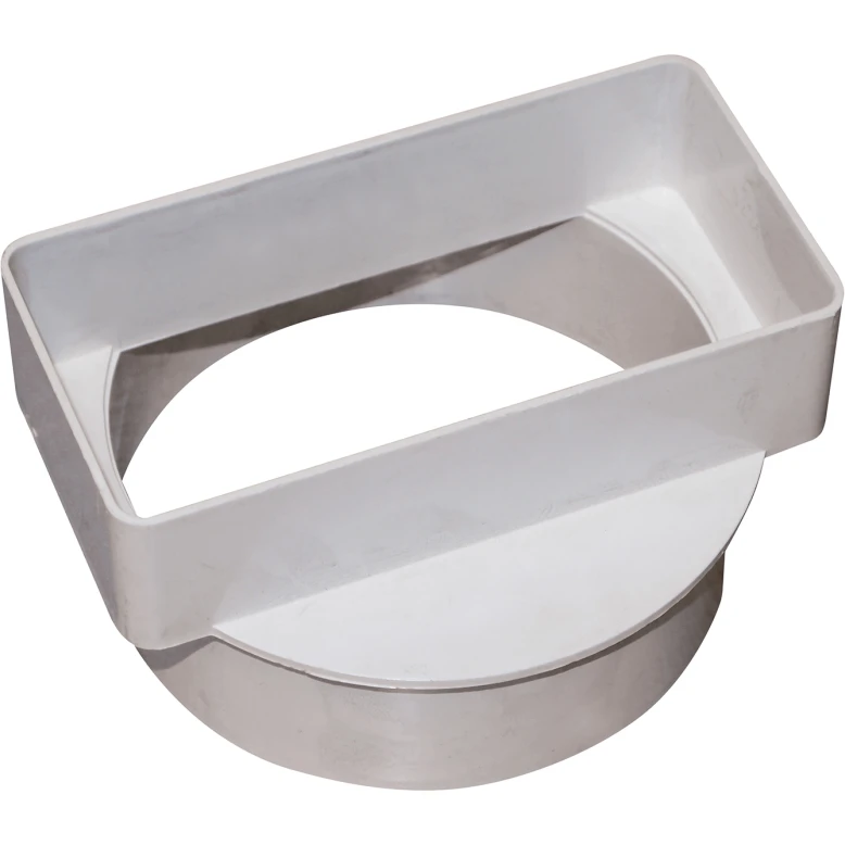 Vent-Axia Rigid Ducting - Short Round to Rectangular Adaptor - System 54 - Image 2