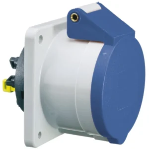 CEENorm Socket Strut Panel 2P+E IP44 16A 240V 75X75mm Quick Connect