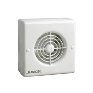 Manrose Fan Window Timer Pullcord Switch 100mm 4In Neon Light
